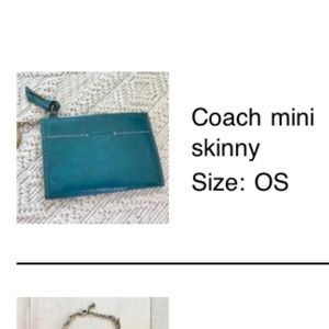 Coach mini skinny